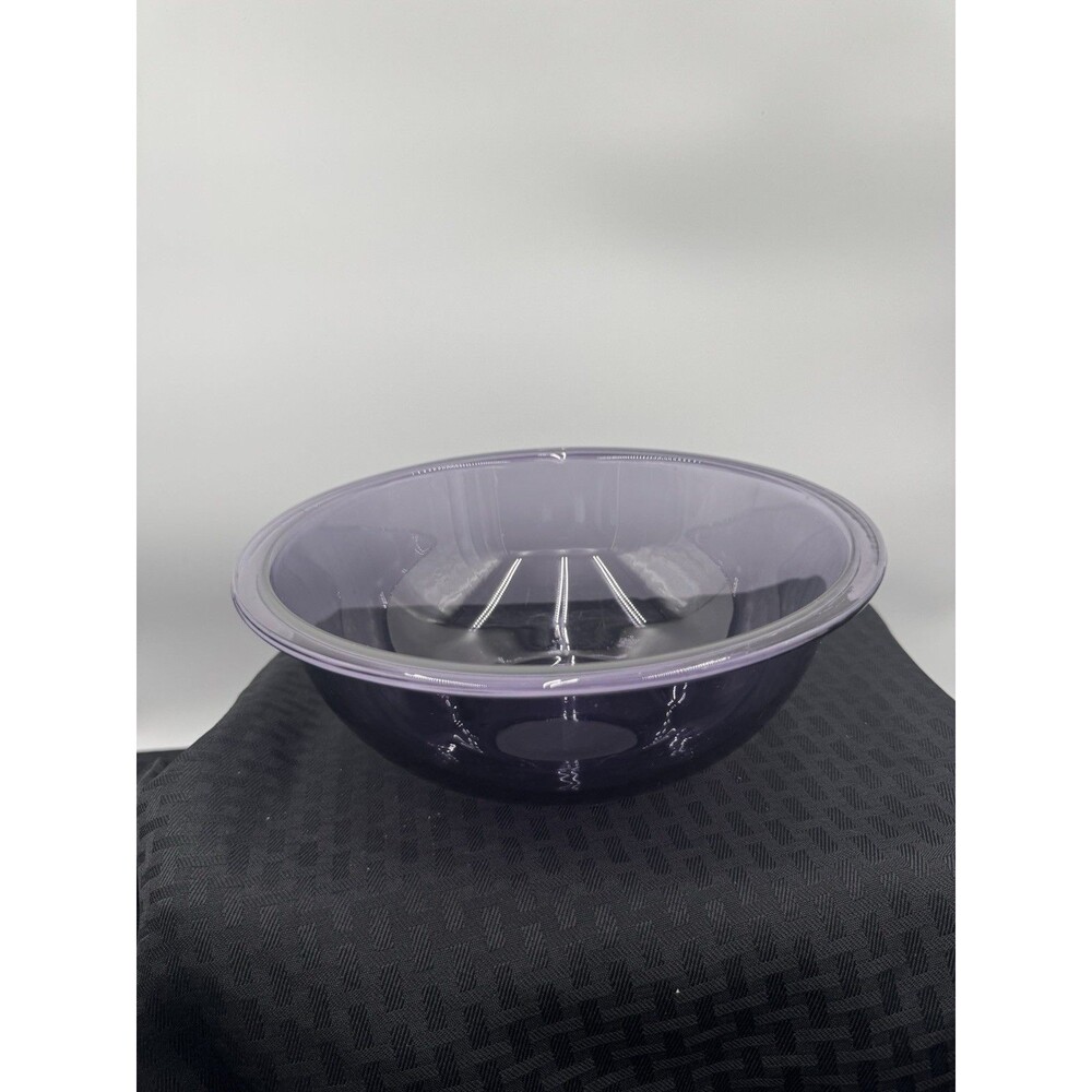 Purple Glass Pyrex Mixing Bowl #325